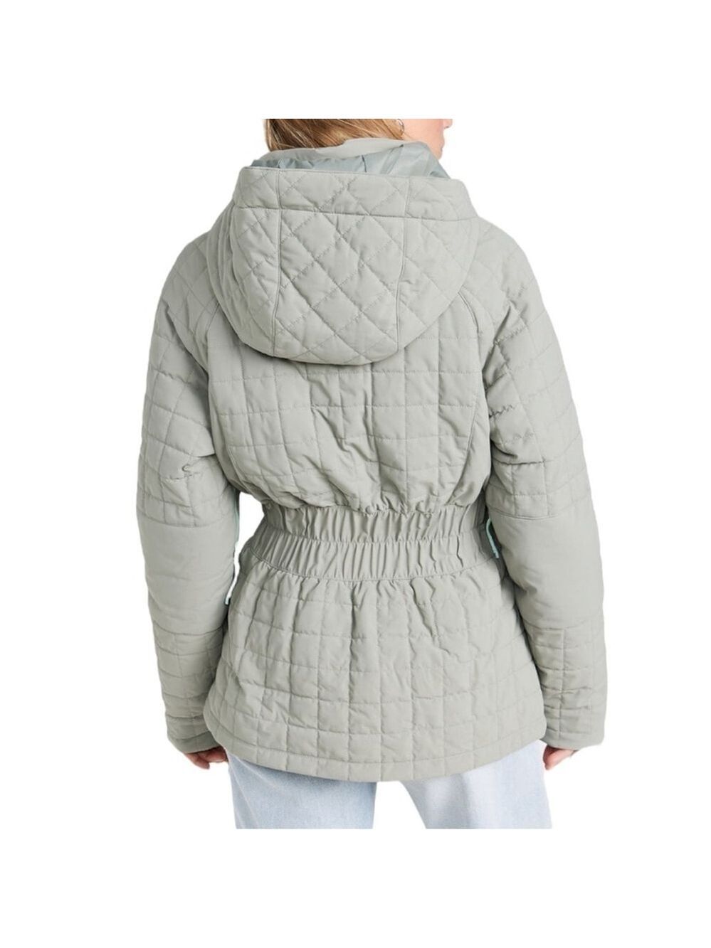 Free People Movement All Prepped Ski Snow Quilted Puffer Jacket Insulated Sz M - Picture 3 of 16